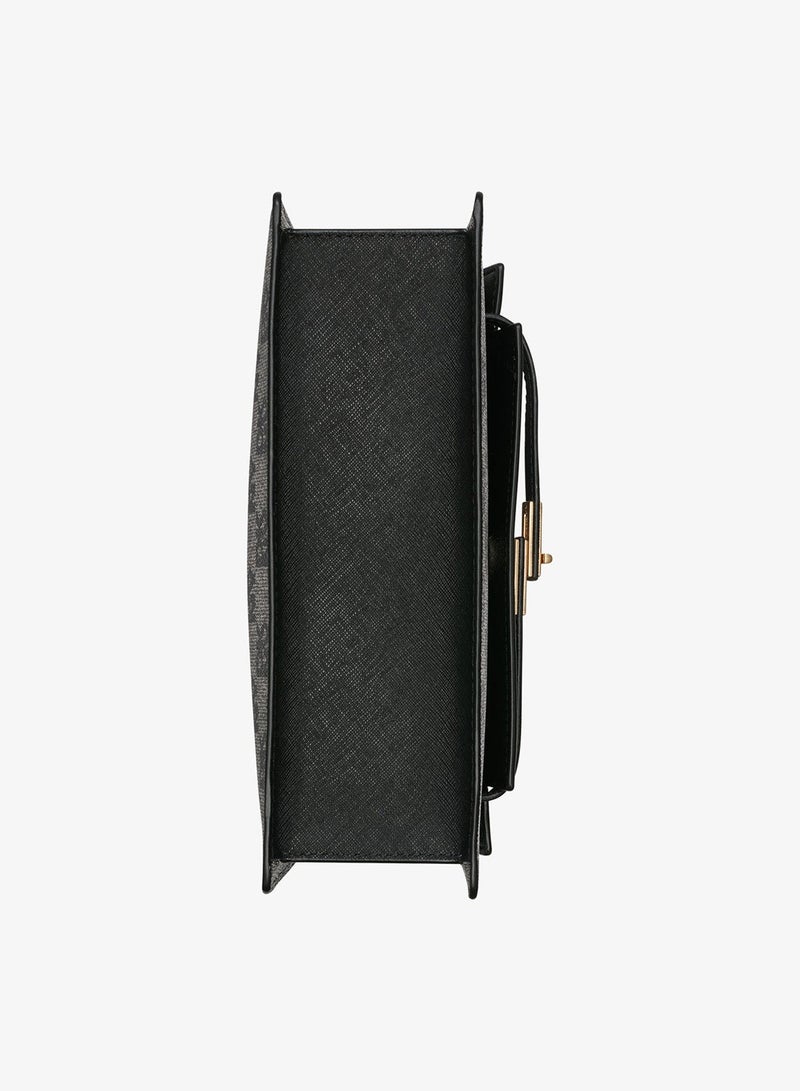 DKNY Marcia Medium Logo Top Handle Satchel - Image 5