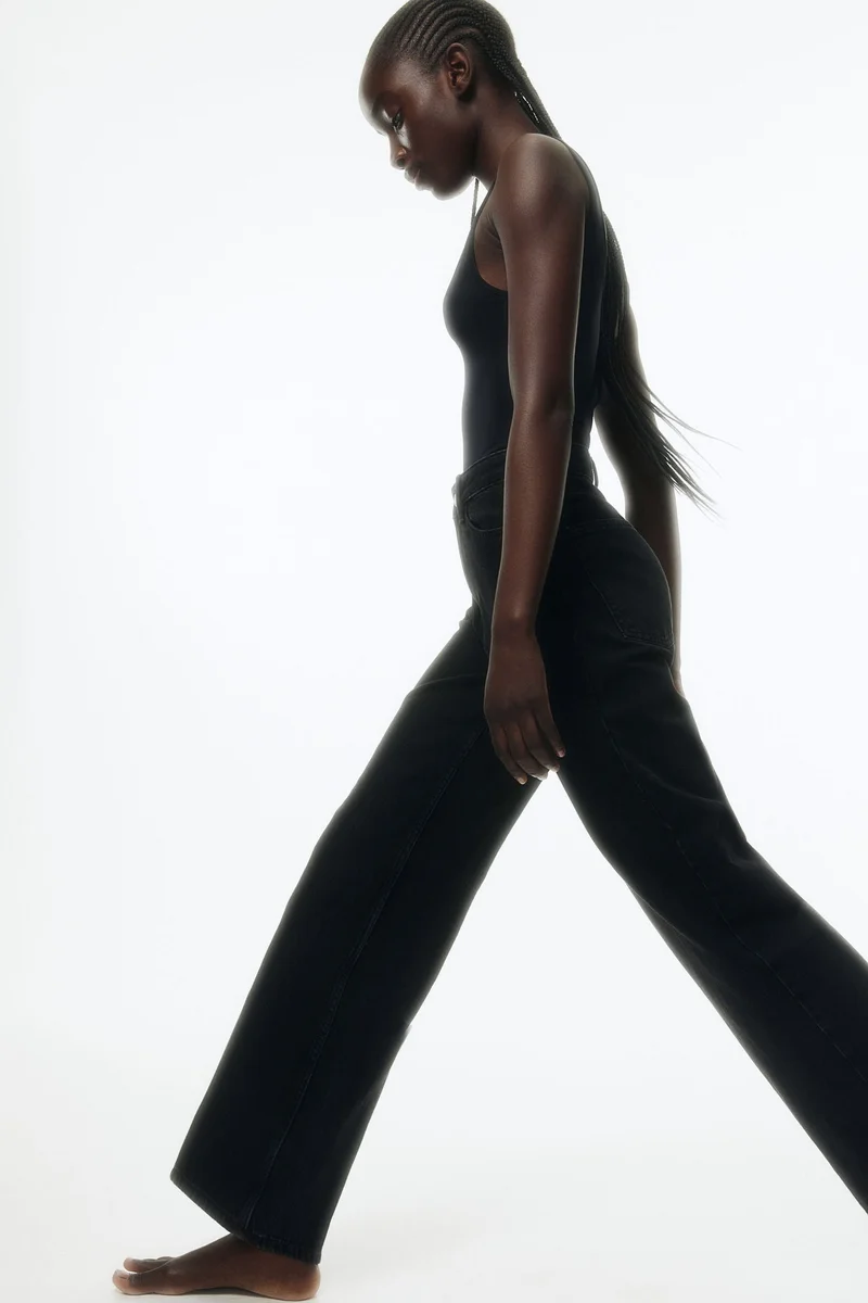 اتش اند ام Wide Ultra High Jeans