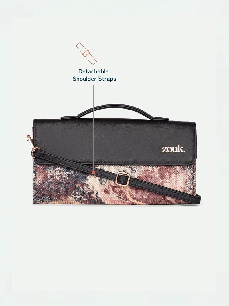 ZOUK كلتش ريا كابور - | كلتش مصمم من جلد نباتي للنساء - Image 5