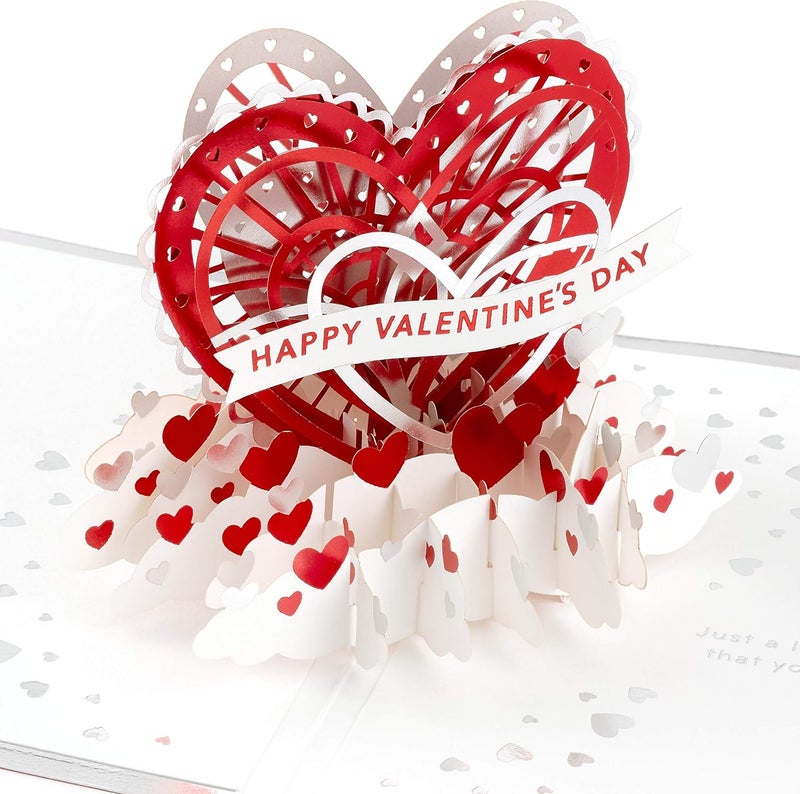 Hallmark Signature Paper Wonder Pop Up Valentine's Day Card (Love You) - Image 1