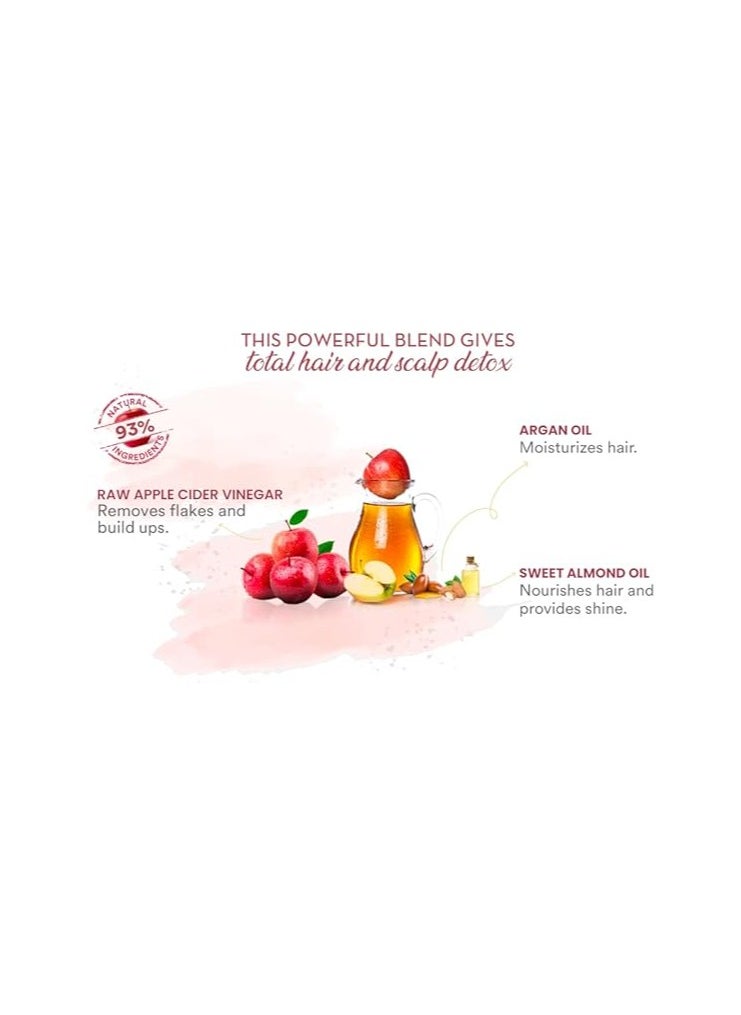 WOW Skin Science Apple Cider Vinegar Shampoo No sulphate Parabens