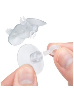 Y&D Air Pipe Suckers, Aquarium Fish Tank Sucker Holders, for Line Tube Hose Pump, Suction Cups Airline Cup Tubing Clear Holders Clips Clamps, 20 PCS  - Image 4