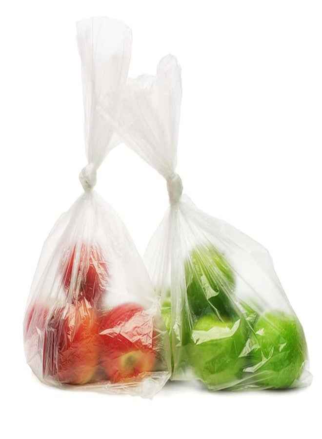 MBLABEL 12" X 16" Plastic Bags for Food Storage, 350 Bags/Roll Clear Plastic Produce Bag, Transparent Small Large Food Storage Bags Bulk for Bread Fruits Vegetables - Image 3