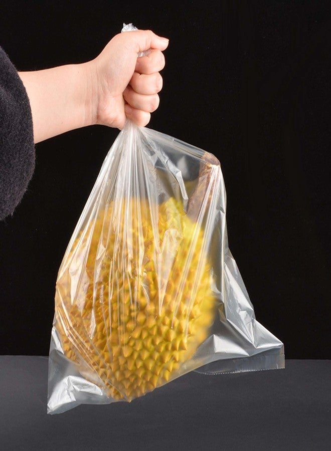 MBLABEL 12" X 16" Plastic Bags for Food Storage, 350 Bags/Roll Clear Plastic Produce Bag, Transparent Small Large Food Storage Bags Bulk for Bread Fruits Vegetables - Image 4