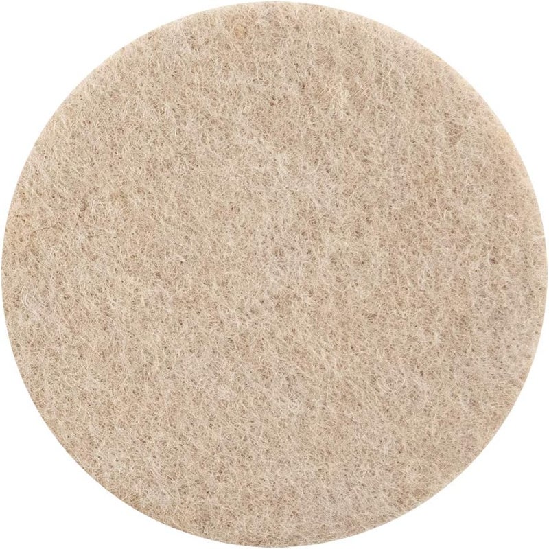 SoftTouch وسادات أثاث من فيelt ذاتية اللصق 1 12 جولة ثقيلة للحماية من الخدوش والأضرار بيج 96 حزمة - Image 3