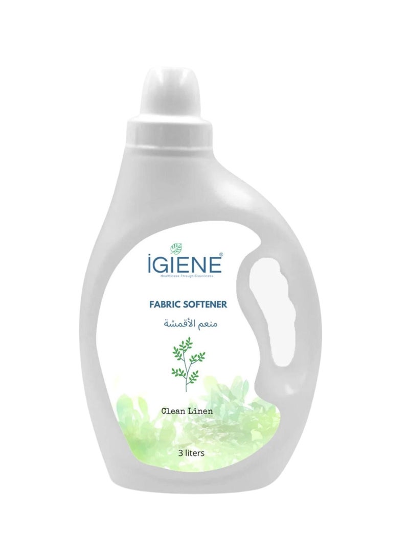 IGIENE منعم الأقمشة - لين نظيف 3 لتر