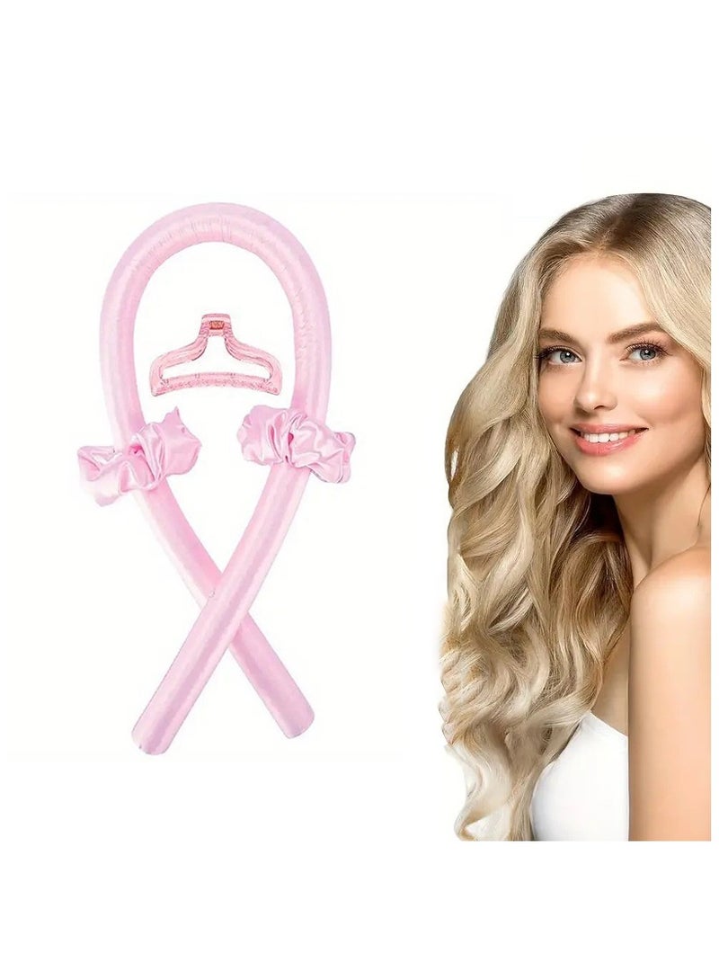 Heatless Curling Rod Headband for Long Hair Silk Curl - Image 1