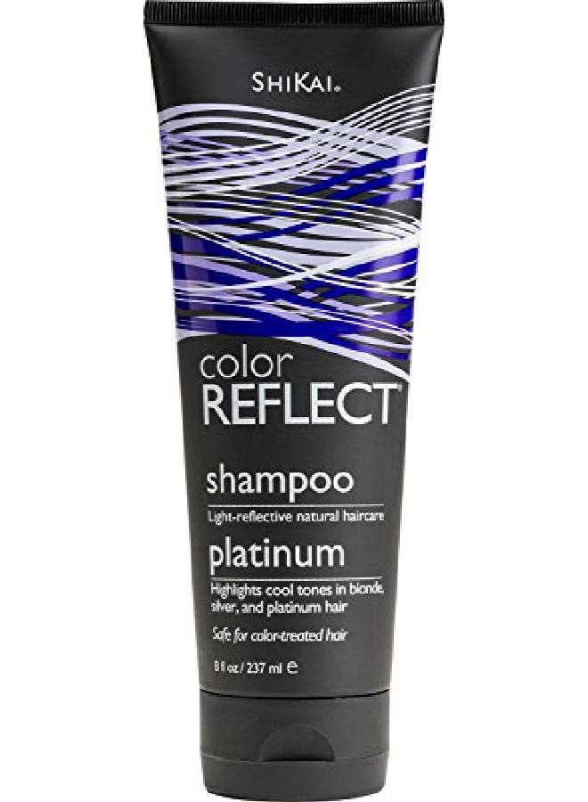 SHIKAI Color Reflect Platinum Shampoo 8 Ounce Tube - Image 2