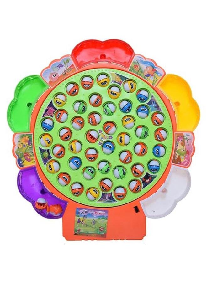 Generic Spinning Fishing Toy 45 Pieces Multicolour 