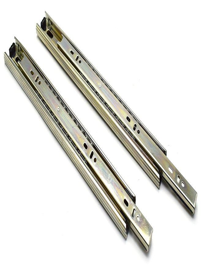 RAB Channel Stainless Steel Telescopic Ball Bearing Drawer Channel and Accessories(Code:-AXIS-CHNL ECO, Size:- 14" inch, 1 Pair) - Image 1