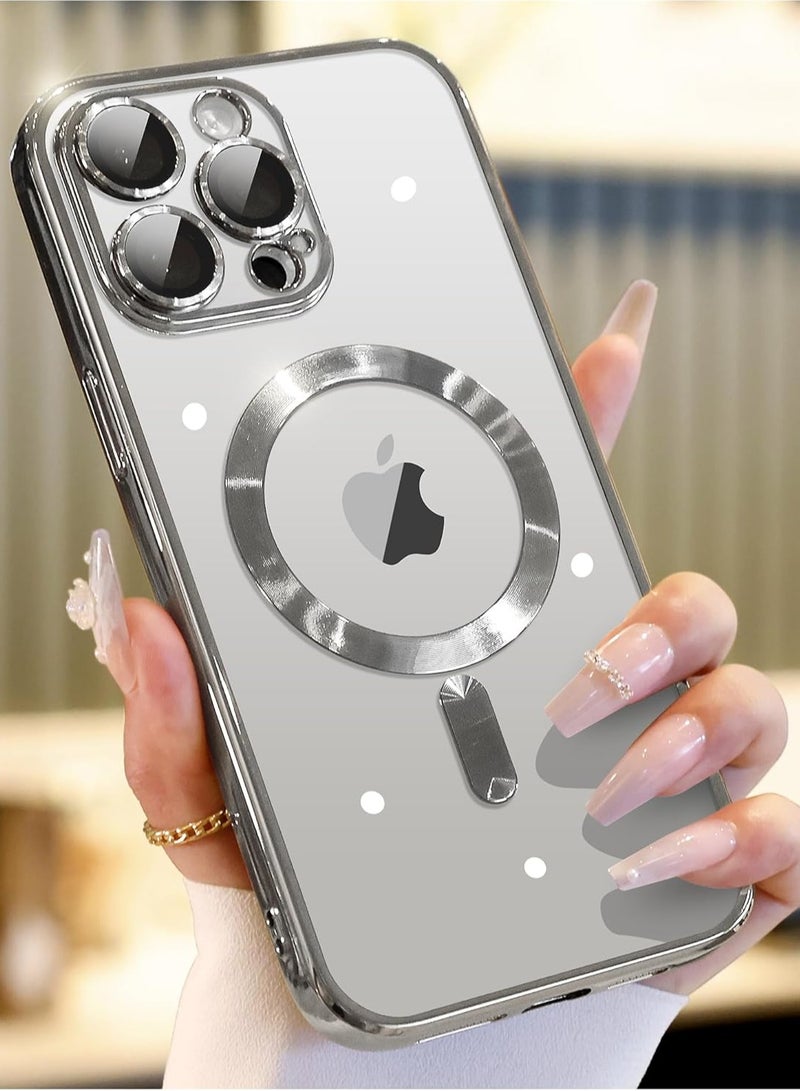 MagSafe Compatible Case Cover For Apple iPhone 15 Pro Clear - Image 2