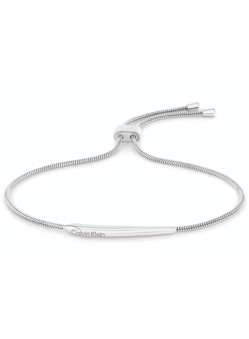 CALVIN KLEIN JEWELRY ELONGATED DROPS WOMENS CHAIN BRACELET - 35000341 - Image 1