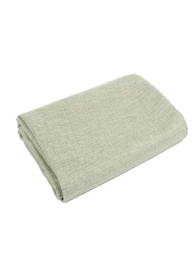 Flushbay Speaker Grill Cloth Linen Single Layer Speaker Fabric Protective Dustproof Mesh Cloth Stereo Fabric Replacement for Home Stage Speakers, Media Cabinet, KTV Box (Light Green, 50 * 146cm) - Image 2