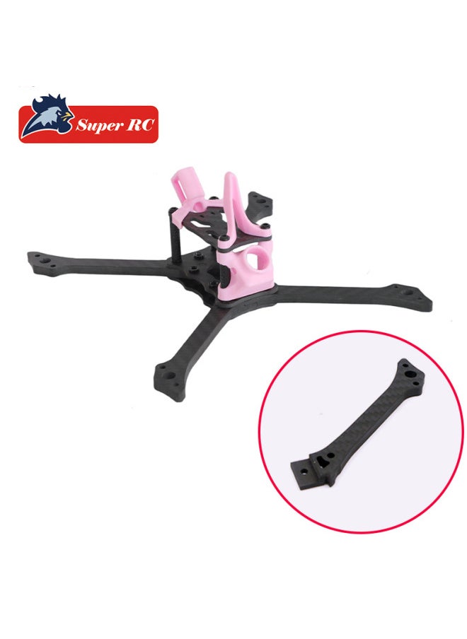 Superrc 533Max 5inch Racing Through Machine Frame Five33 Professional Fpv Racing Machine T700Raider-Color:533max Frame Set + 1 Free Arm (pink)  - Image 1