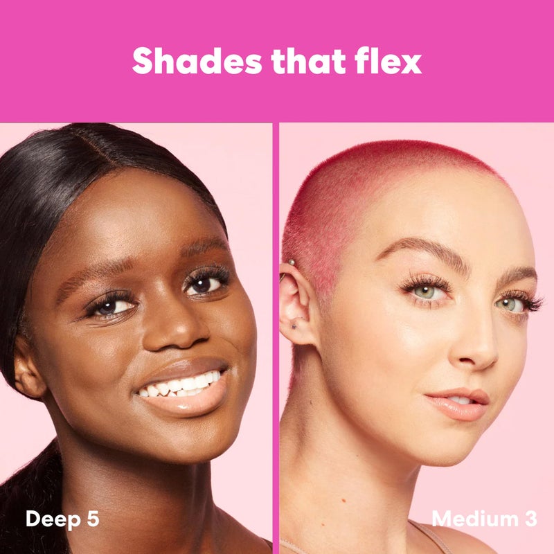 beautyblender بيوتي بلندر تينت للبشرة المتألقة يدوم 12 ساعة، أساس سيروم قابل للتنفس يبقى ثابتًا طوال اليوم، مدعوم بحمض الهيالورونيك ونياسيناميد، لون 1 - Image 4