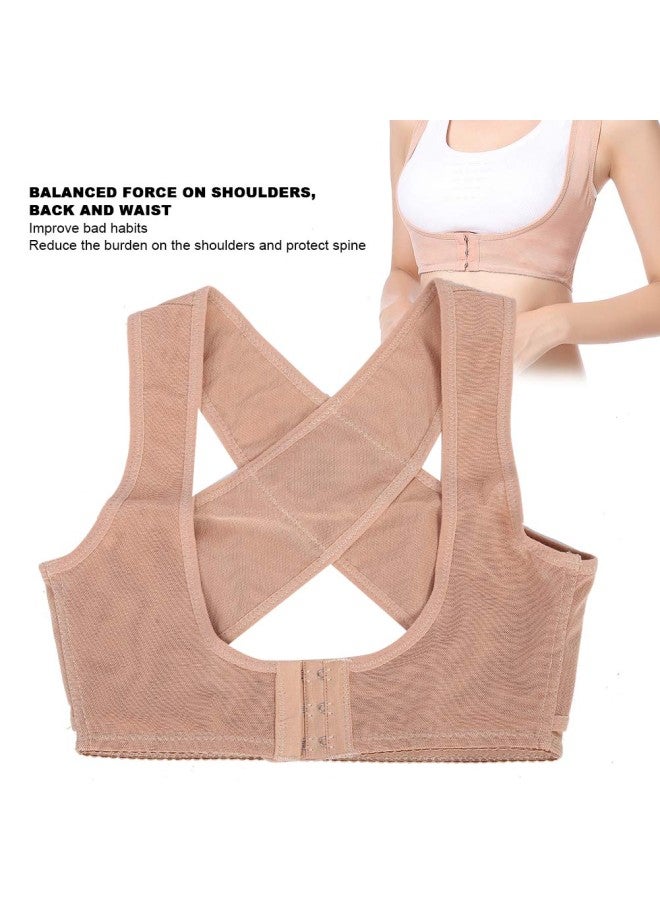 klarako Hunched Corrector Belt, Back Spine Support Belt Adult Posture Corrector Adjustable Straightening Iron for Upper Back, Straight Holder Back Brace for Posture Correction(XL) - Image 4