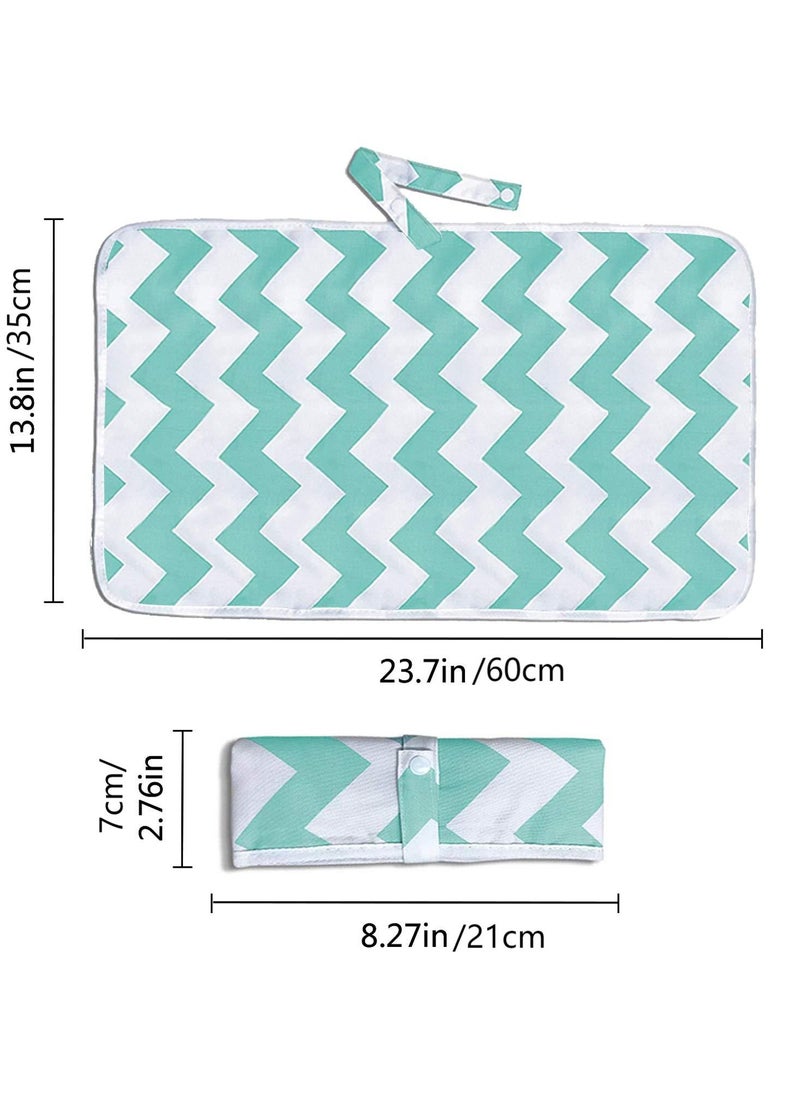 Bebiland - Pack Of 2 Portable Waterproof Baby Diaper Changing Pad - Image 1