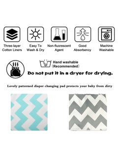 Bebiland Pack Of 2 Portable Waterproof Baby Diaper Changing Pad  - Image 3