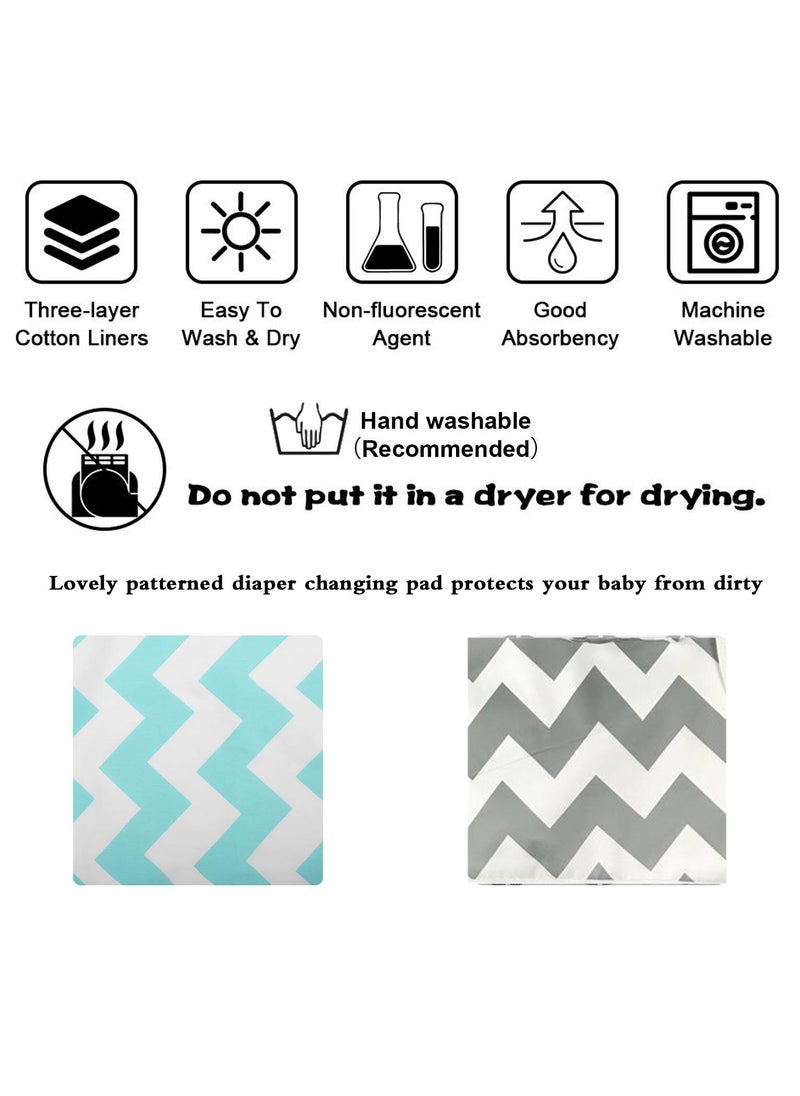 Bebiland - Pack Of 2 Portable Waterproof Baby Diaper Changing Pad - Image 1