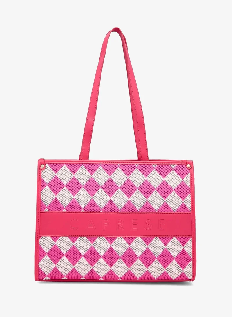 كابريس حقيبة توت متوسطة الحجم باللون الفوشيا