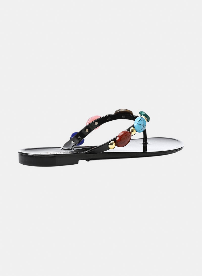 Dejavu Shoes KND-DJTX-016 Lightweight Flat Flip Flops -  For Women - Image 3