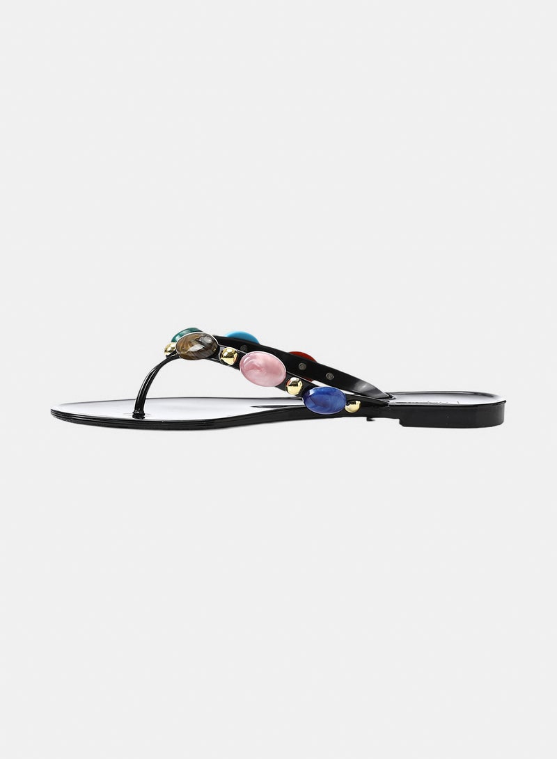 Dejavu Shoes KND-DJTX-016 Lightweight Flat Flip Flops -  For Women - Image 4