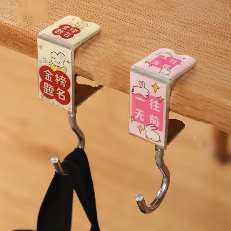 Cartoon Adjustable Desk Side Hook for Bags To be no. 1 