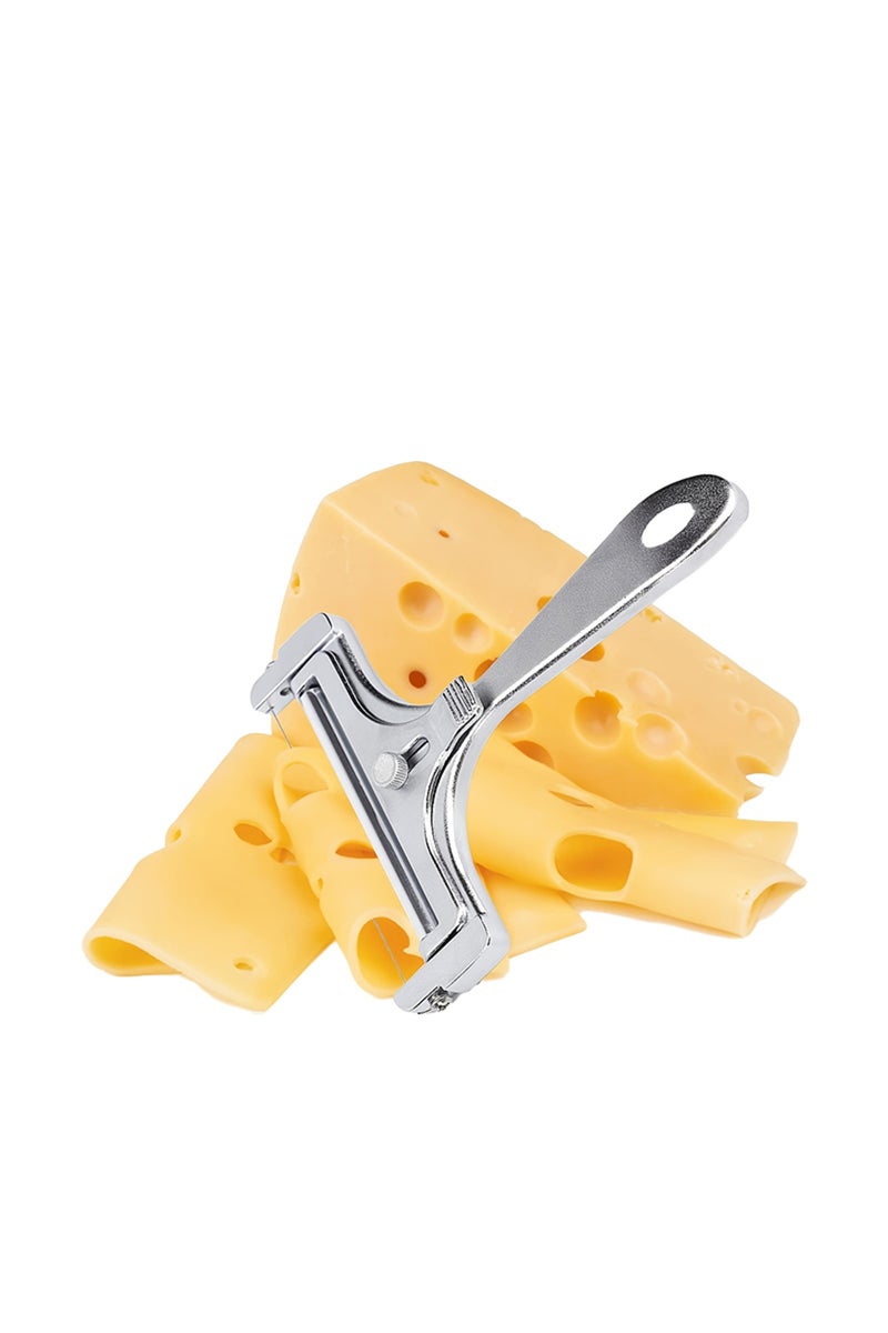 erorex Silver Cheese Slicer Cheese Scraper With Adjustable Thickness Butter Cheese Shaver Butter Slicer Mul - Image 5
