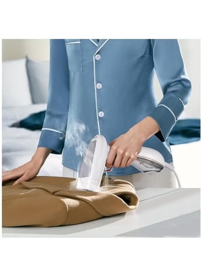 Denx Travel Steamer for Clothes 1500W Foldable Handheld Clothing Wrinkles Remover for Garments 120ml Detachable Water Tank 2-Second Fast Heat-up Portable Fabric Steamer with Brush and Measuring Cup - Image 5