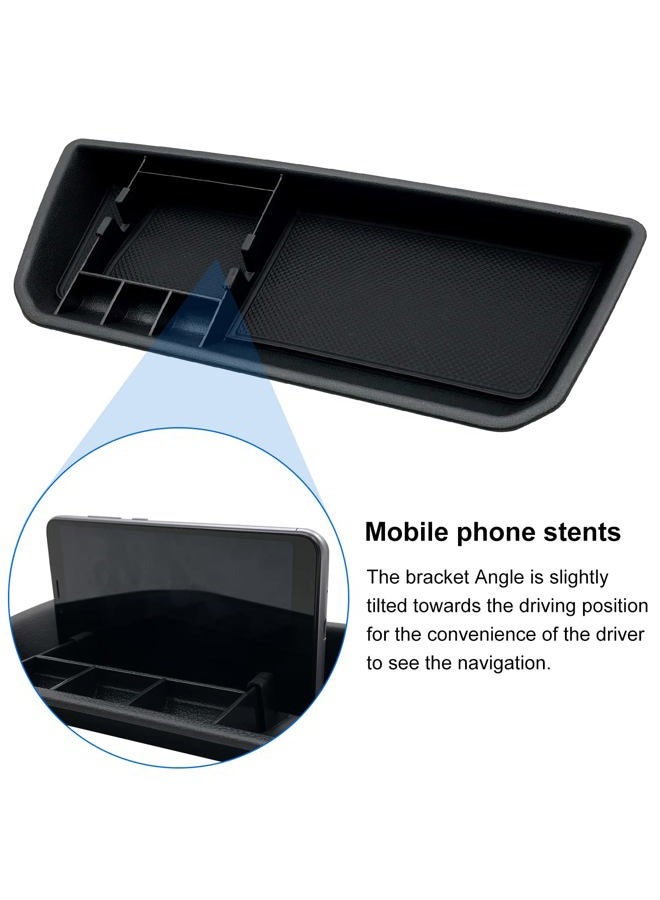 EVTIME Center Console Organizer fit for VW Atlas and Cross Sport 2018 2019 2020 2021 2022 2023 Interior Storage Box Accessories - Image 4