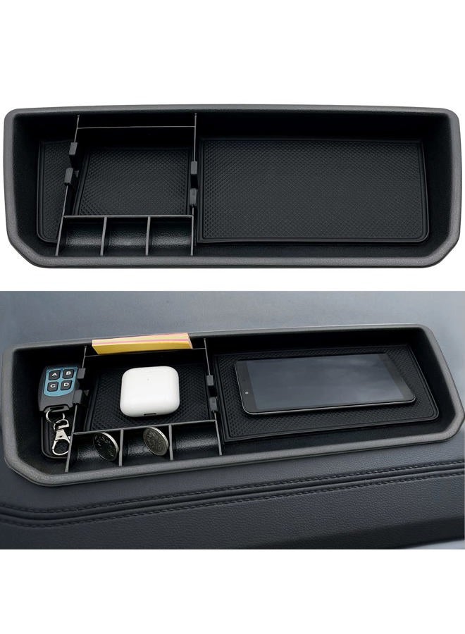 EVTIME Center Console Organizer fit for VW Atlas and Cross Sport 2018 2019 2020 2021 2022 2023 Interior Storage Box Accessories - Image 1