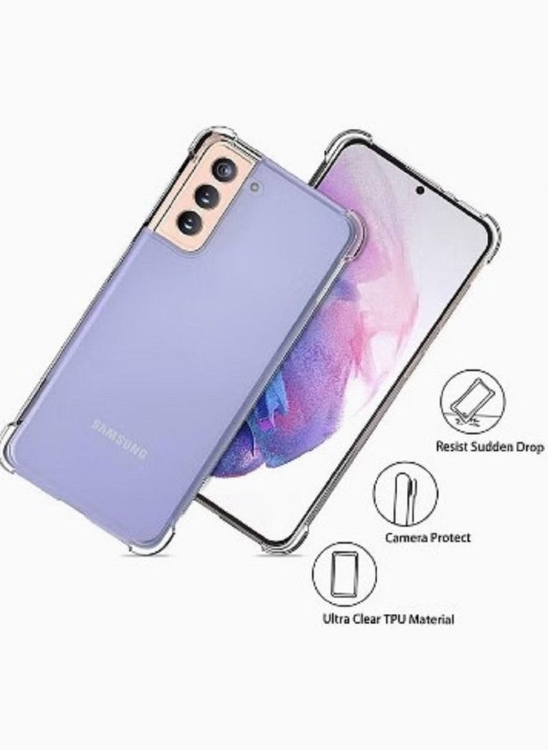 فيسوس واضحة الصدمات الكامل للجسم المضاد للفرش الواضحة تغطية TPU Cover لـ Samsung S 22 Plus - Image 3
