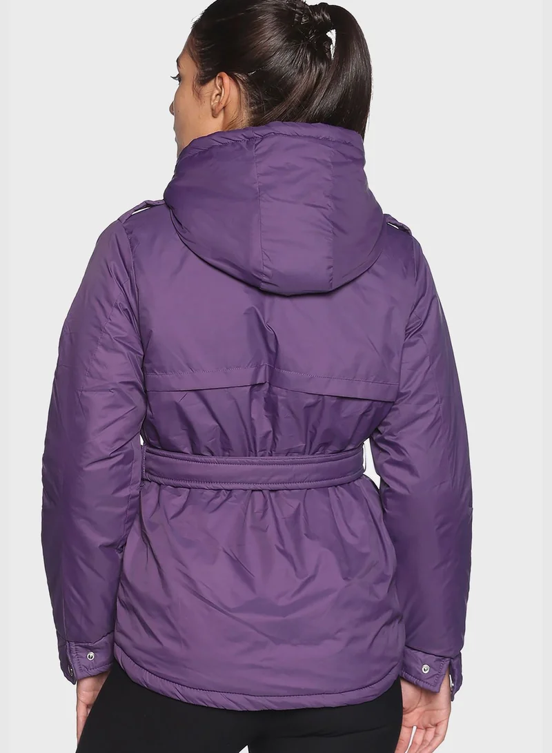 Campus Sutra Hooded Jacket
