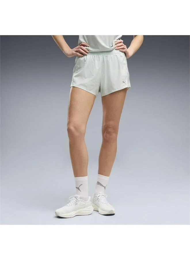 Puma Créme De Mint Run Velocity Printed 3" Shorts Women for Women | Best Price UAE