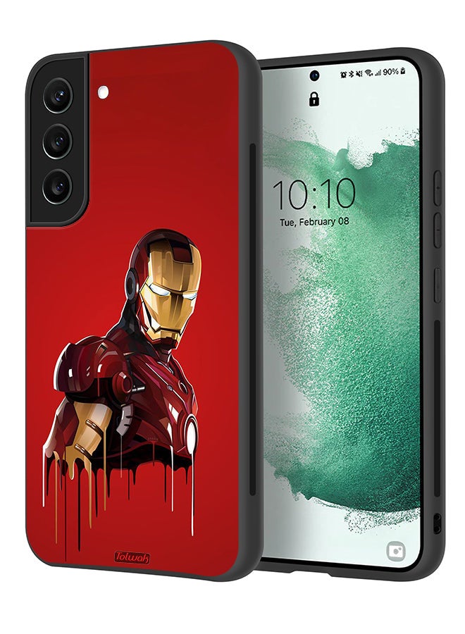 Tolwak Samsung Galaxy S22 5G Protective Case Cover Iron Man Art - Image 1