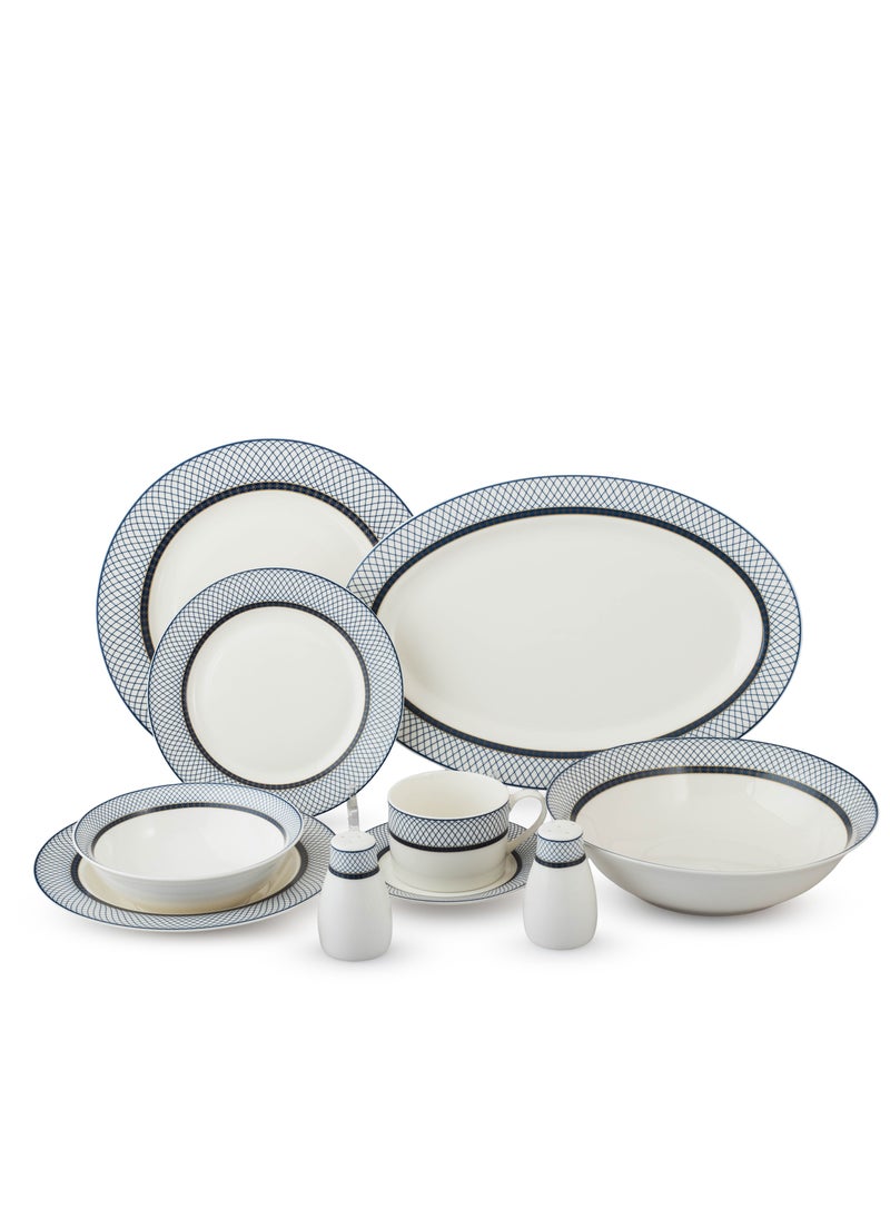 Dania 40-piece porcelain dining set for 6 people  - Image 2