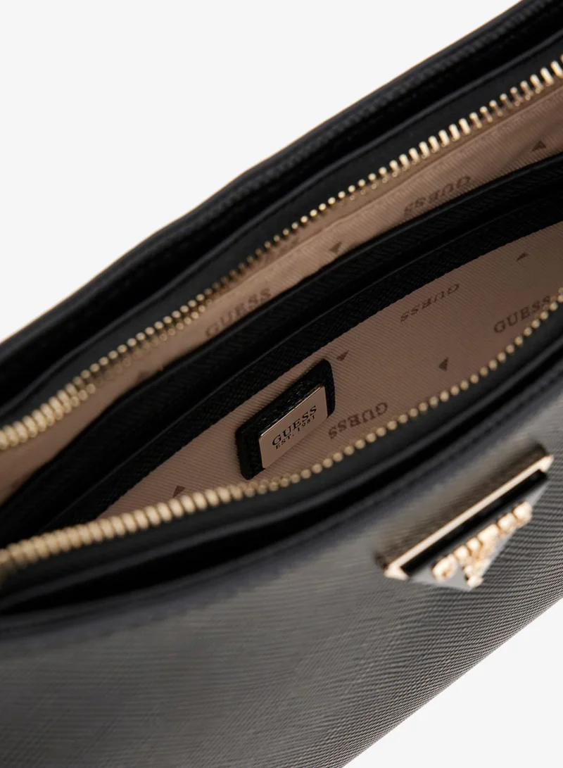 GUESS  Noelle II Top Zip Shoulder Bag for Women | Best Price UAE