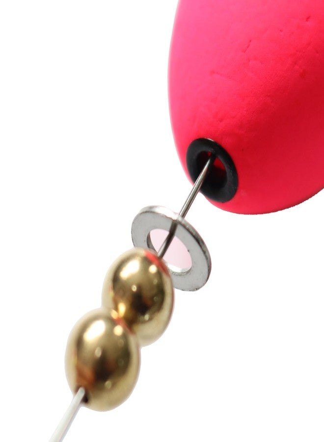 BUBBLE FISHING Popping Corks Floats for Saltwater Inshore Fishing Bobber 4pcs Rattle Rig Weighted Oval Popper Redfish Speckled Trout - Image 4