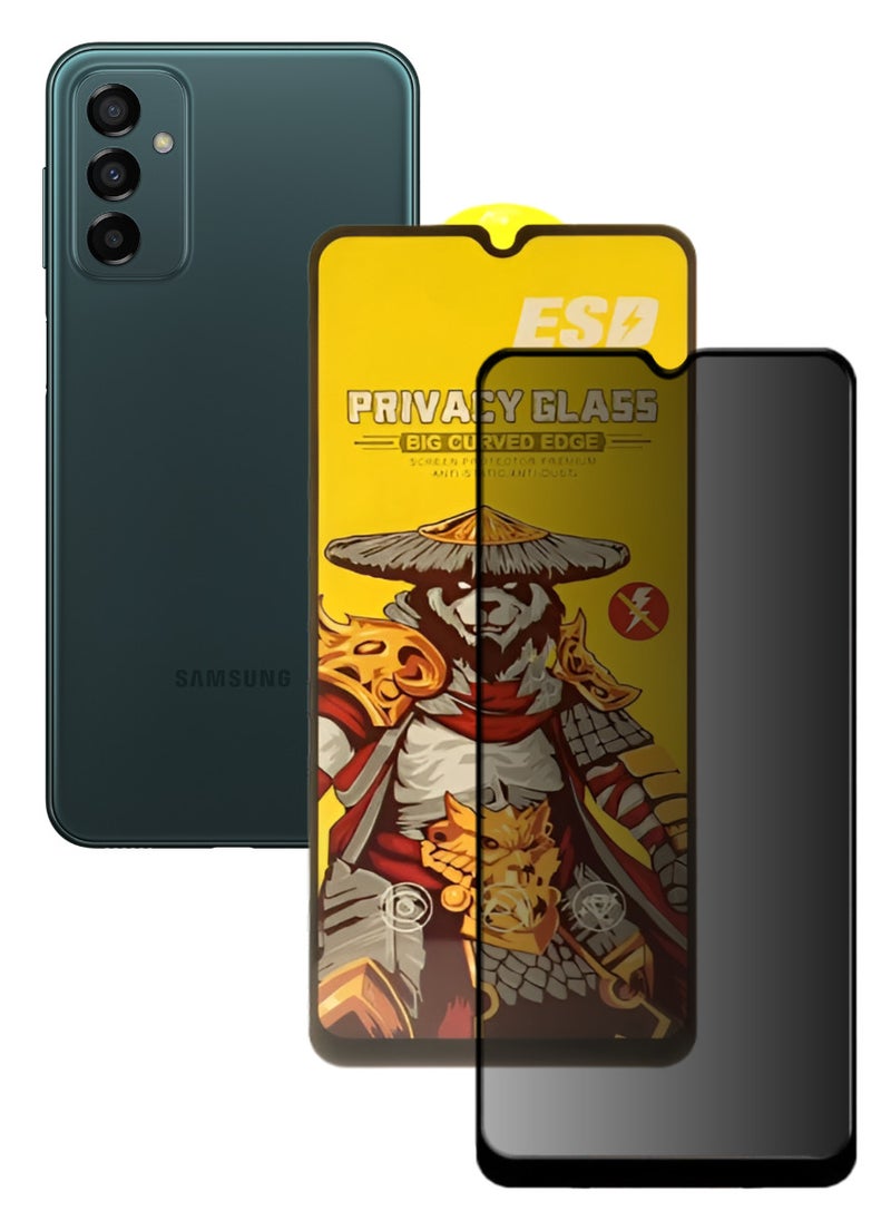 ESD Tempered Dustproof Privacy Glass Screen Protector Compatible For Samsung Galaxy M23 5G - Image 1