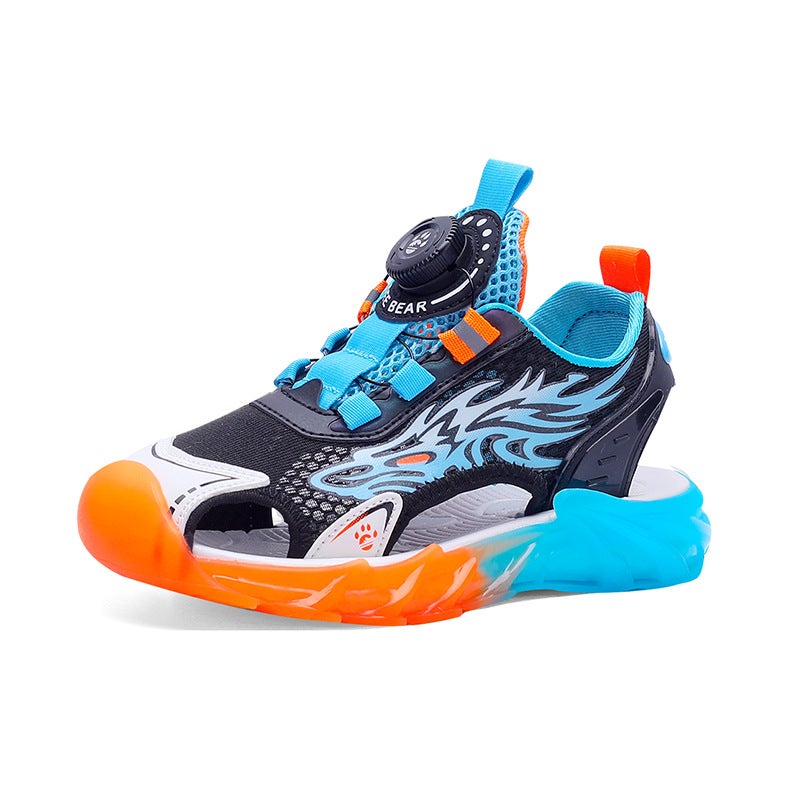 Boys Shoes Sandals Summer Breathable Mesh Shoes For Children Beach Shoes For Middle And Large Children And Primary School Students Boys Mesh Shoes - Image 1