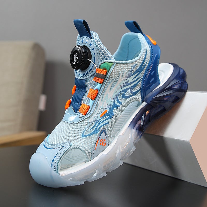 Boys Shoes Sandals Summer Breathable Mesh Shoes For Children Beach Shoes For Middle And Large Children And Primary School Students Boys Mesh Shoes - Image 4
