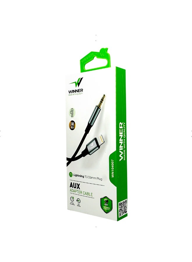 وي وينر وينر وصله صوت لايتنج الى اى يو اكس 3.5mm - Image 1