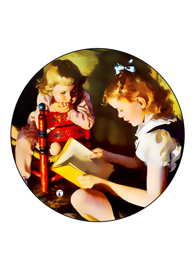 RKN Vintage Art Printed Fridge Magnet Multicolour - Image 2