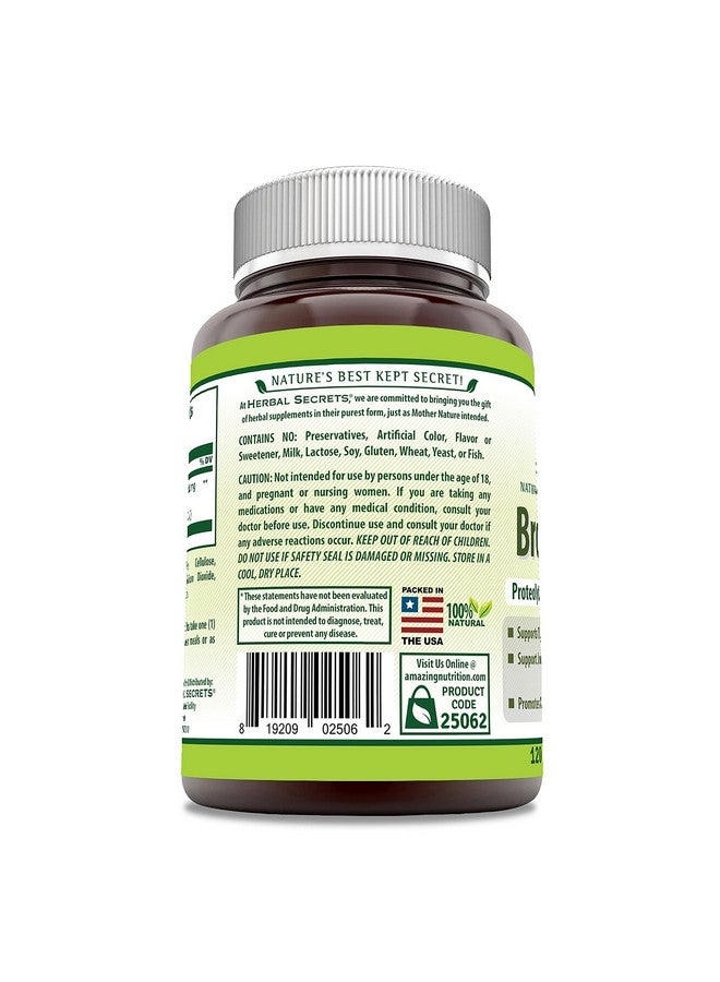 Herbal Secrets Bromelain Supplement 500 Mg Tablets Supplement | Non-GMO | Gluten Free | Made in USA (120 Count) - Image 2