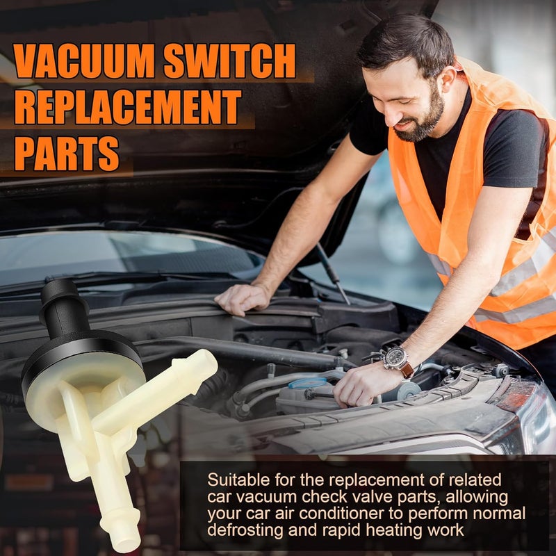 Threlaco 4 Pcs Vacuum Check Valve Compatible with YG193 - Automotive Vacuum Control Valve Replacement Parts - Image 5