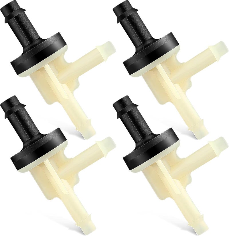 Threlaco 4 Pcs Vacuum Check Valve Compatible with YG193 - Automotive Vacuum Control Valve Replacement Parts - Image 1