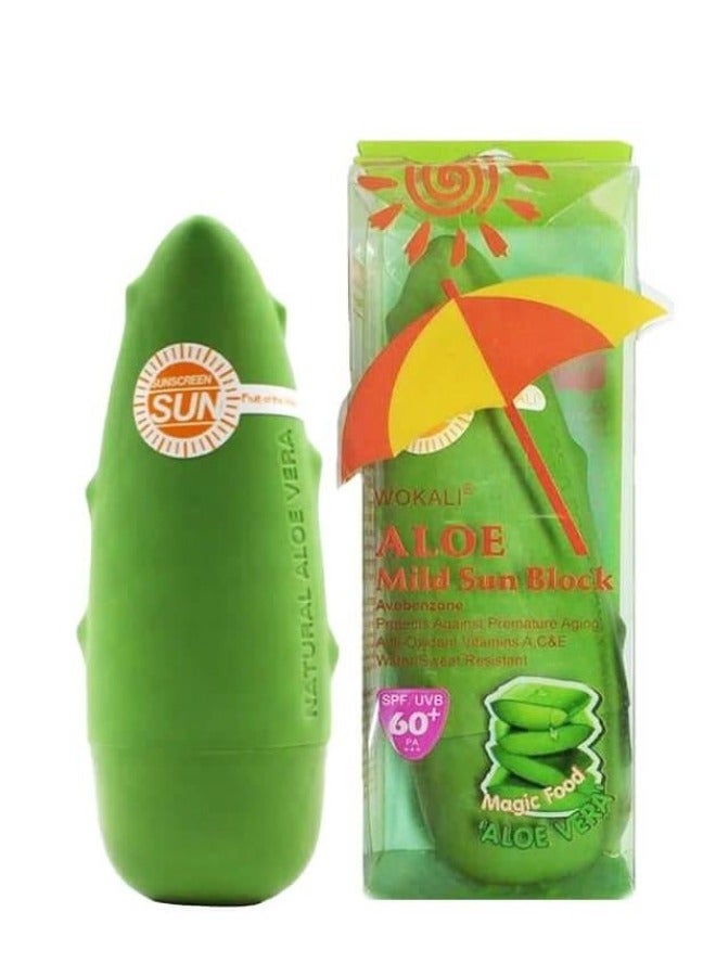 Fruit of the Wokali Fruit of the Wokali Mild Sunscreen SPF 90 with Aloe Vera  50 ml  - Image 1