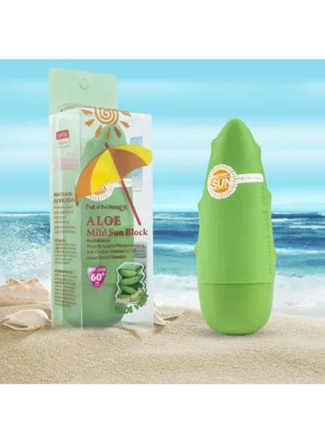Fruit of the Wokali Fruit of the Wokali Mild Sunscreen SPF 90 with Aloe Vera  50 ml  - Image 4