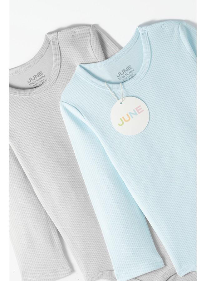 June Baby Interlock 2-Pack Bodysuit