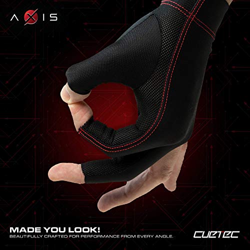 Cuetec Axis Billiard Glove - Fits Left Hand (Small) - Image 3